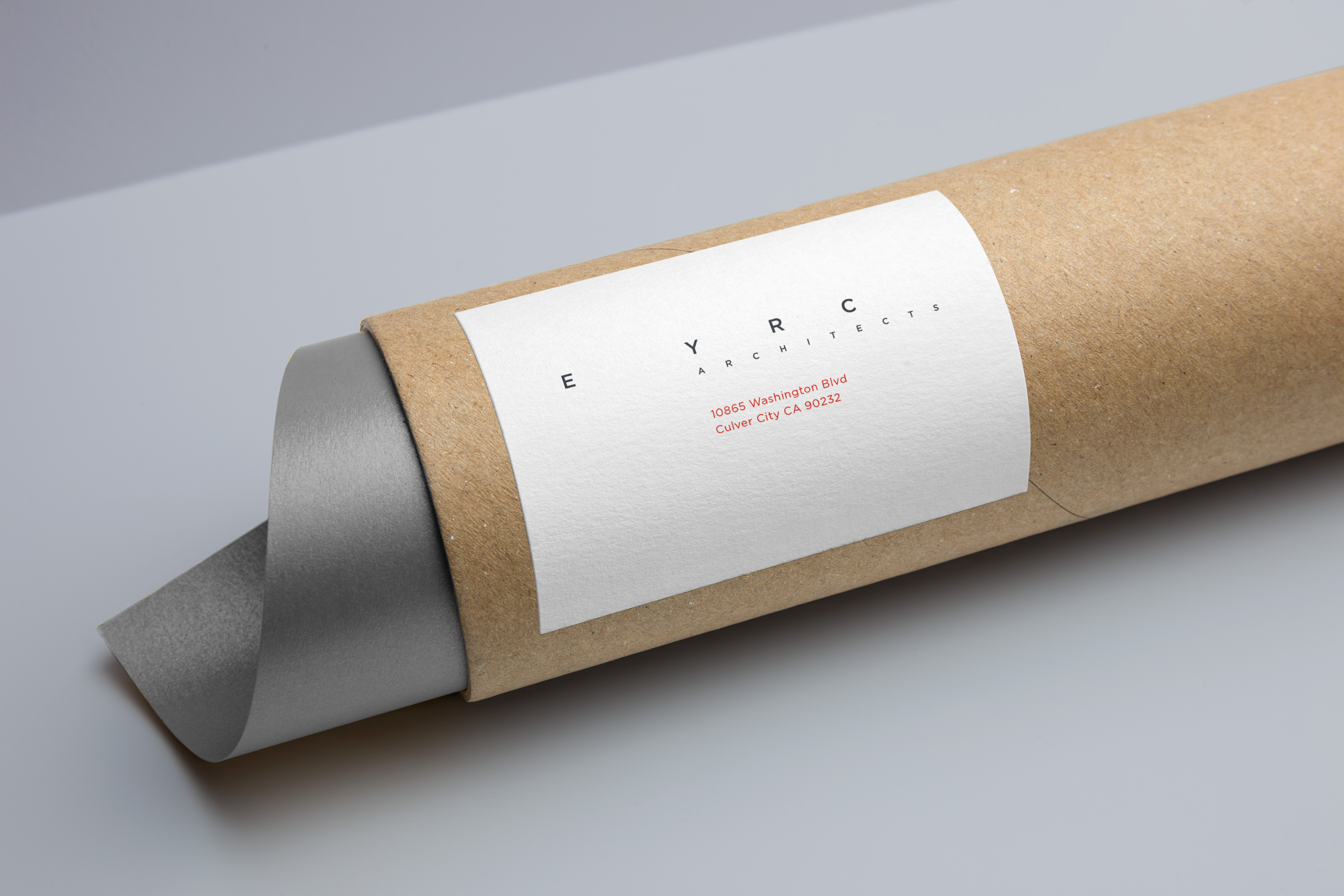 Download Cardboard Tube Packaging Mockup Blind